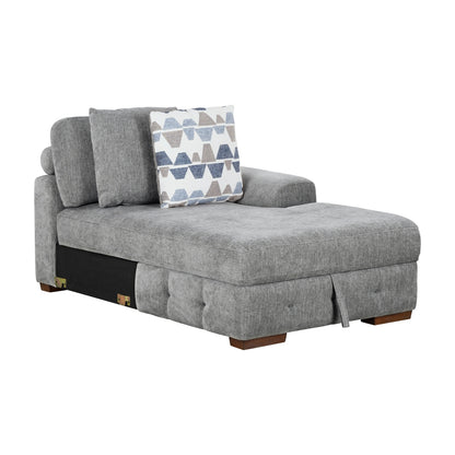 Raife Right Side Chaise with Hidden Storage