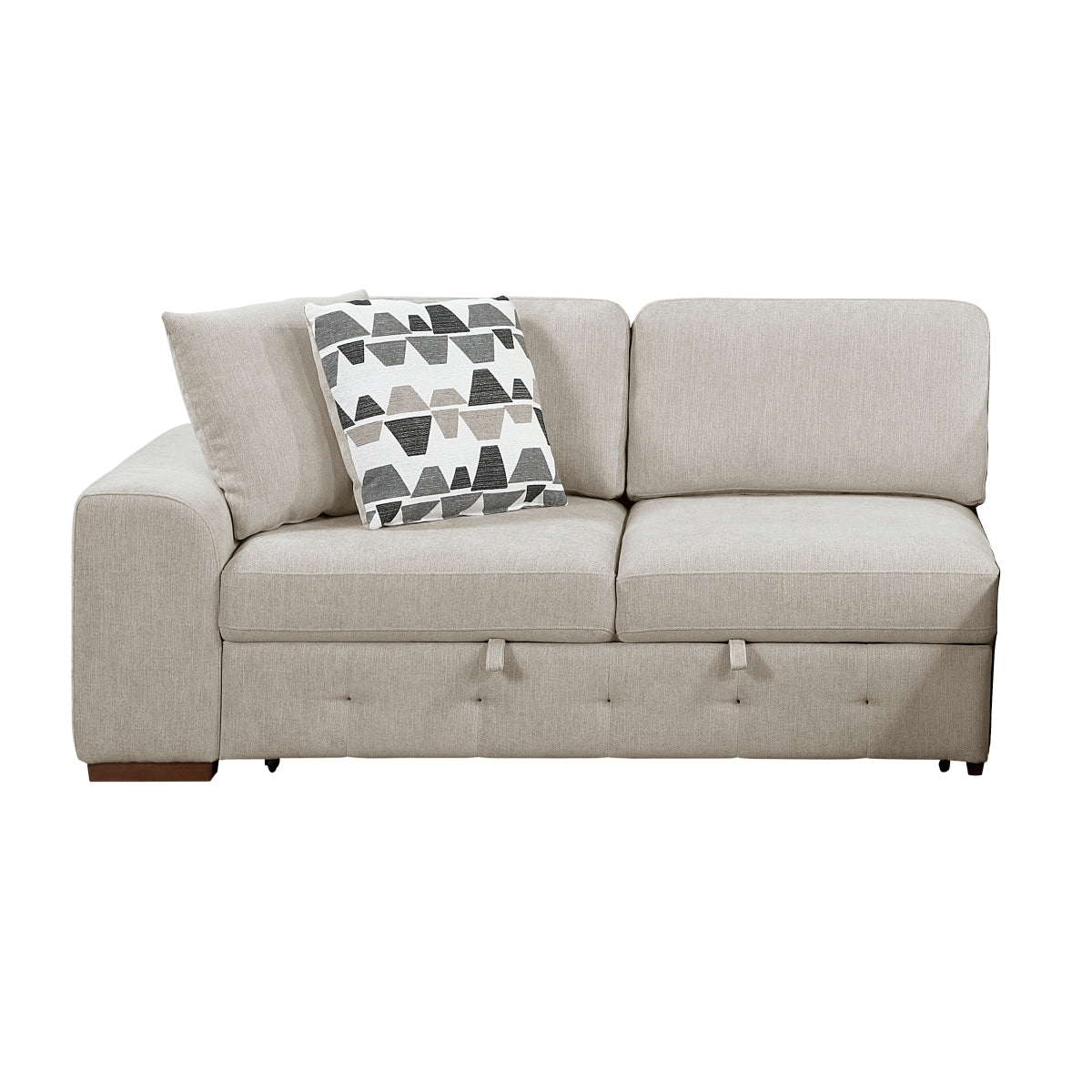 Raife Left Side 2-seater with Pull-out Bed