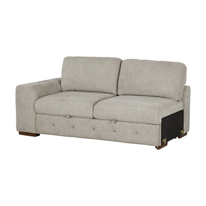 Raife Left Side 2-seater with Pull-out Bed
