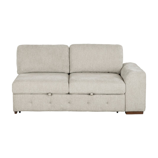 Raife Right Side 2-seater with Pull-out Bed