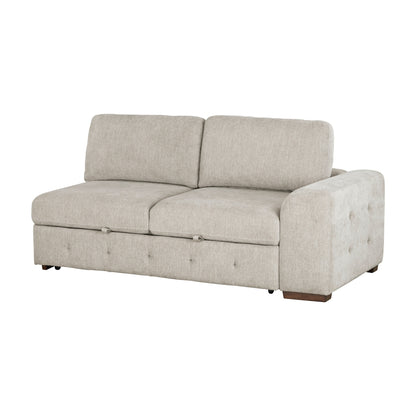 Raife Right Side 2-seater with Pull-out Bed