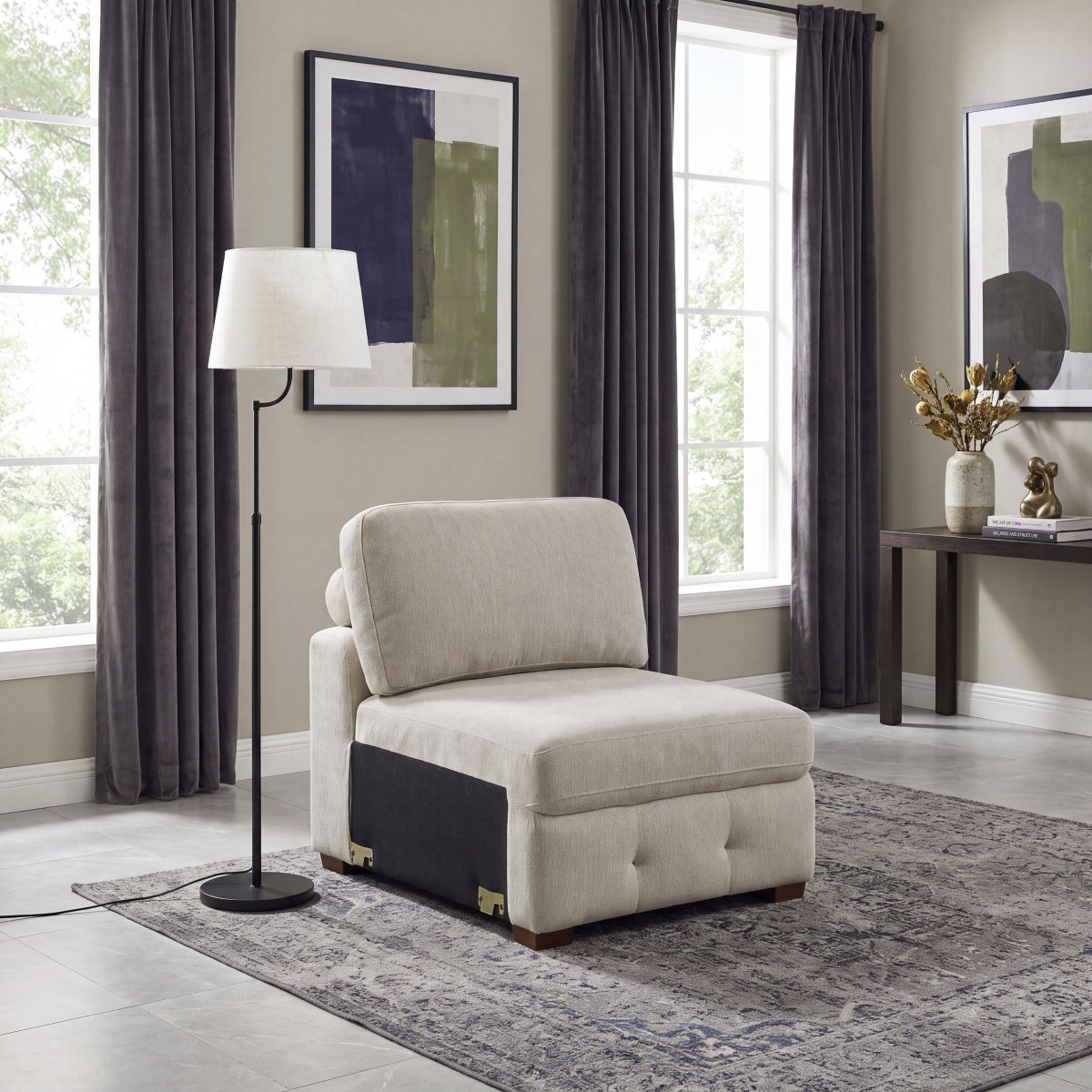 Raife Armless Chair