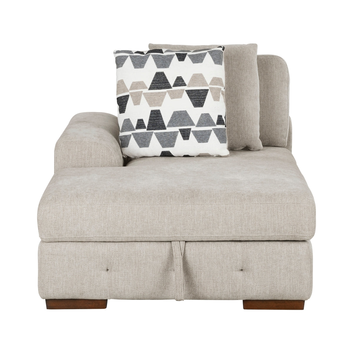 Raife Left Side Chaise with Hidden Storage
