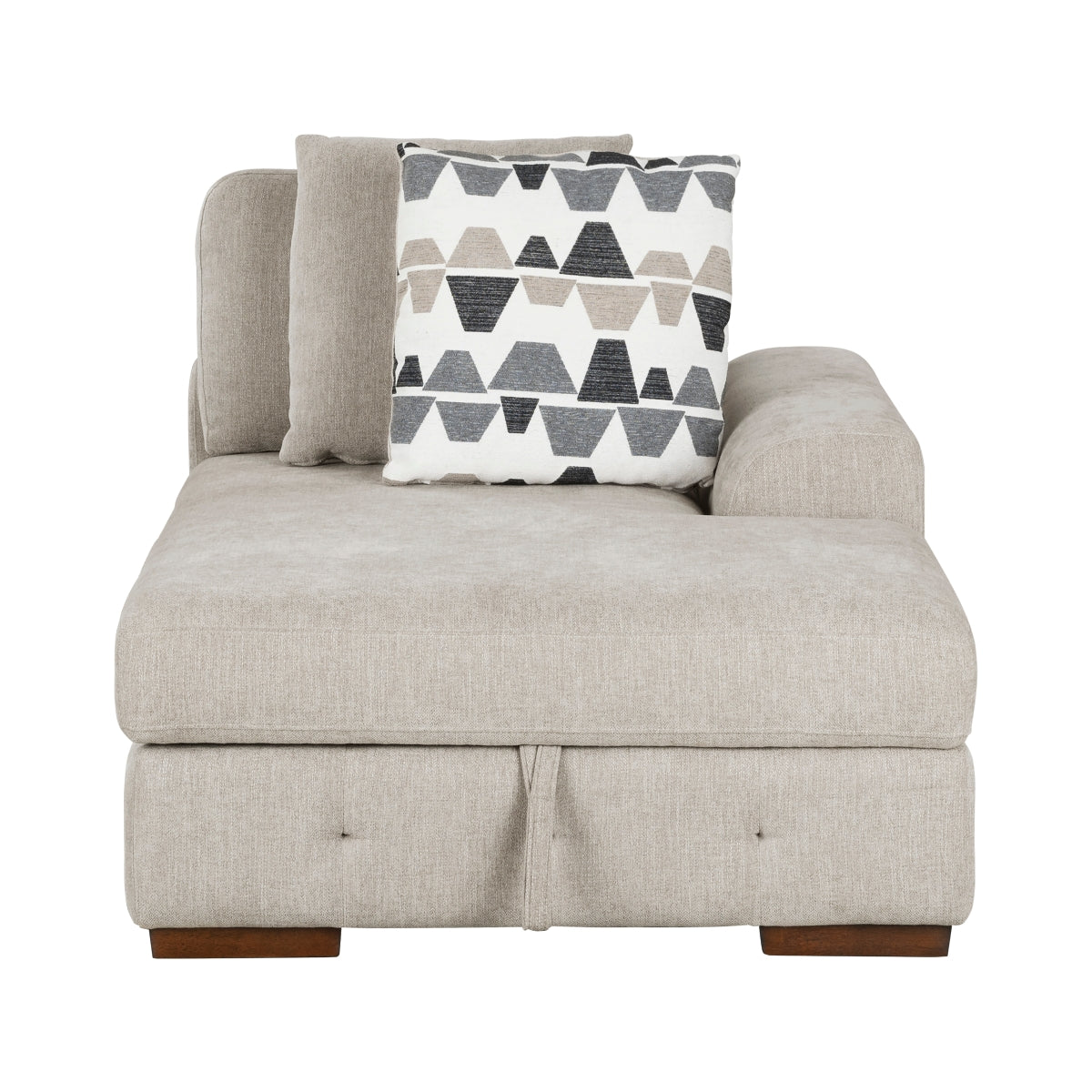 Raife Right Side Chaise with Hidden Storage