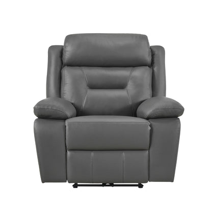 Laconia Power Reclining Chair - Dark gray