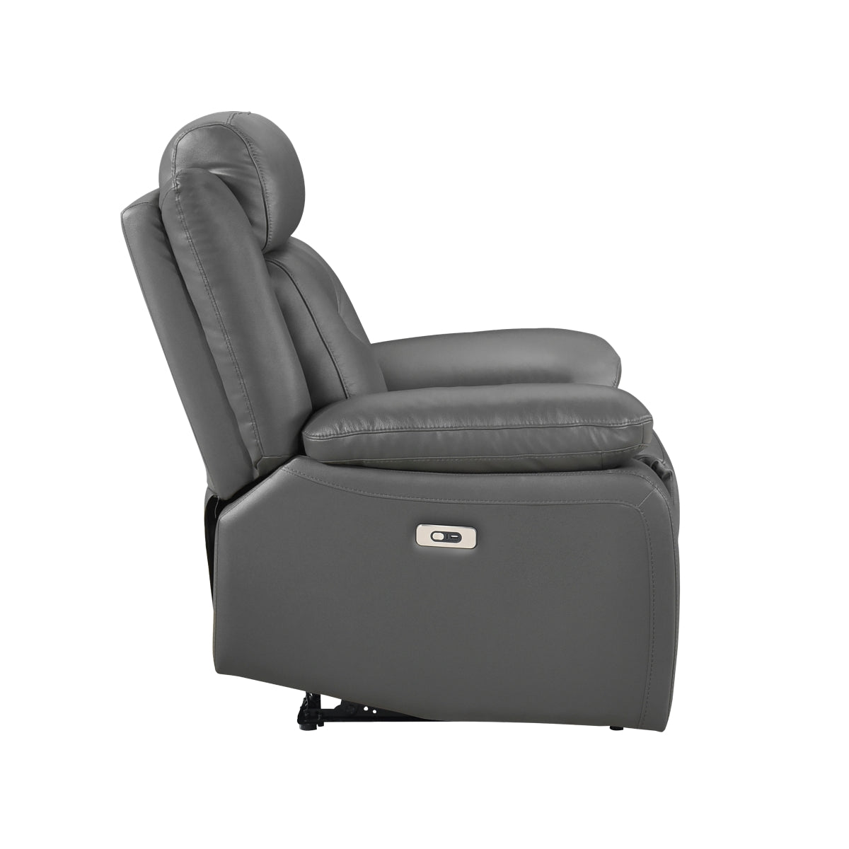 Laconia Power Reclining Chair - Dark gray