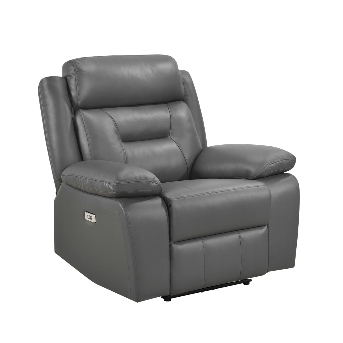 Laconia Power Reclining Chair - Dark gray