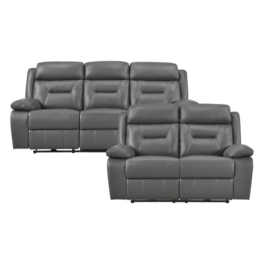 Laconia 2-Piece Living Room Set (Sofa and Love Seat)
