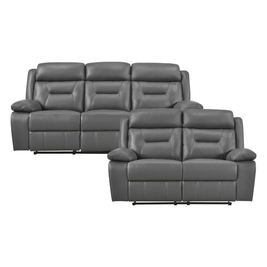 Laconia 2-Piece Living Room Set (Sofa and Love Seat)