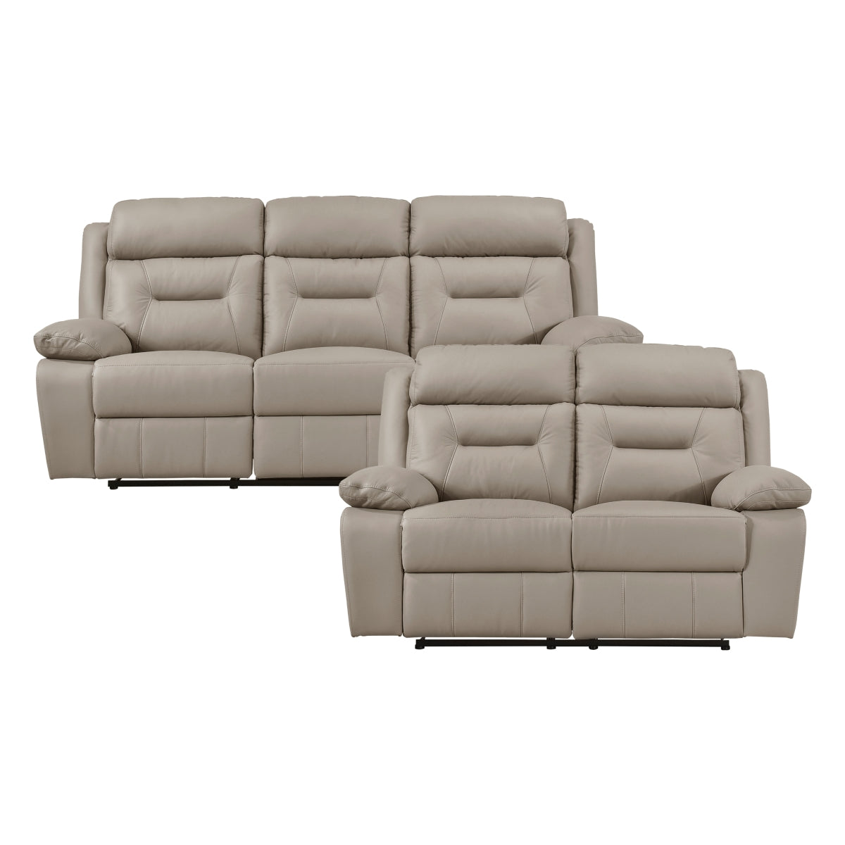 Laconia 2-Piece Living Room Set (Sofa and Love Seat)