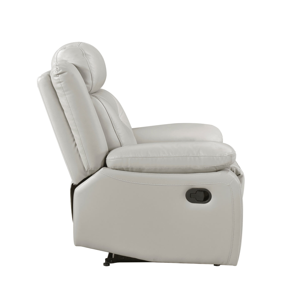 Laconia Reclining Chair - Silver