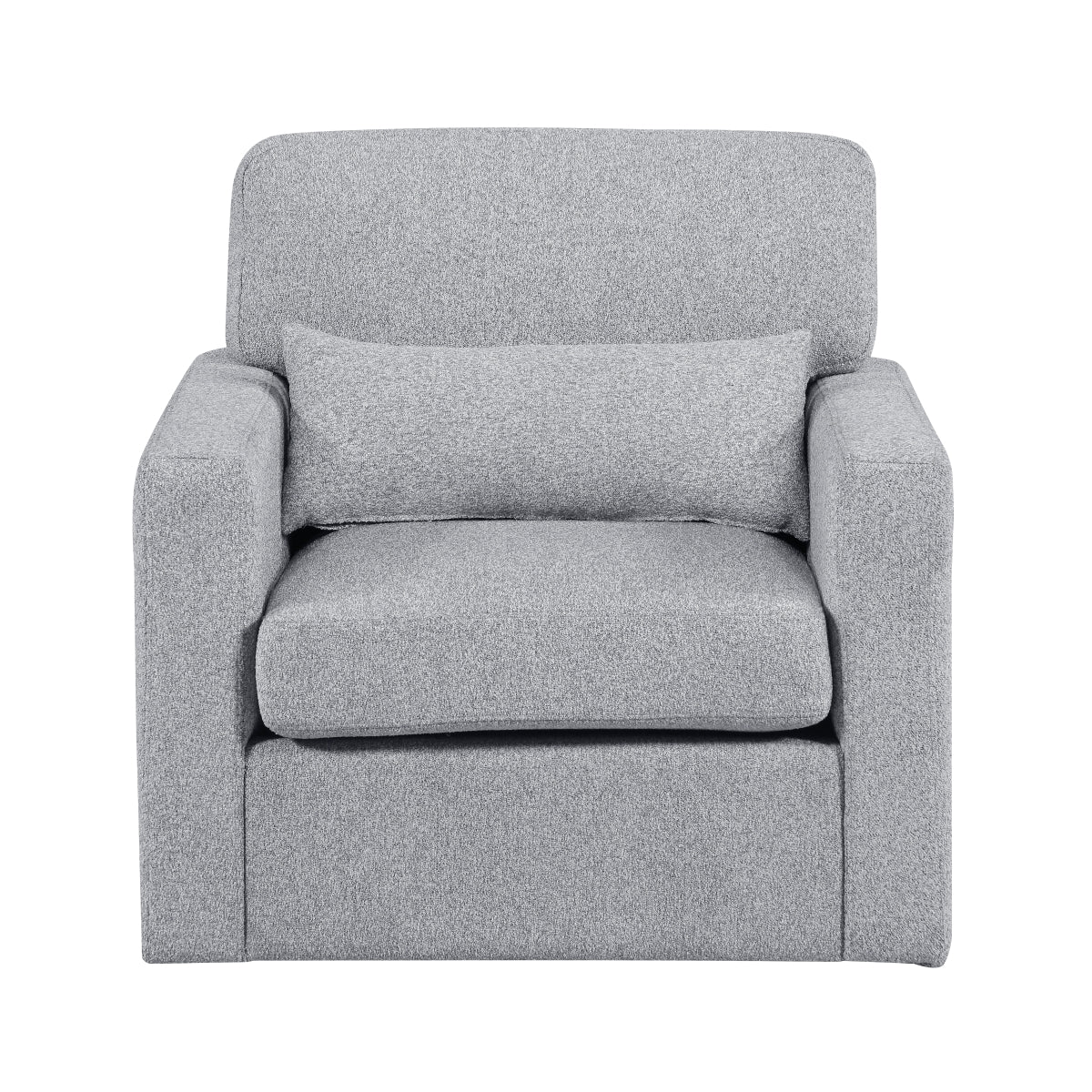 Pompano Swivel Chair - Gray