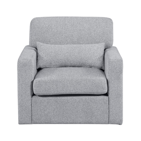 Pompano Swivel Chair - Gray