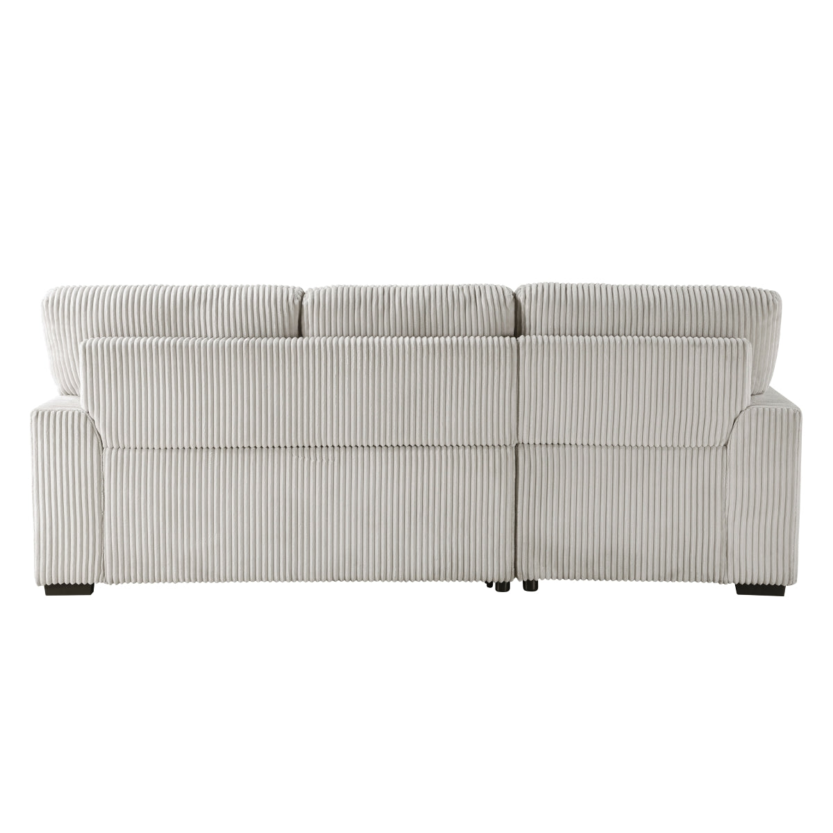 Marsh 2-Piece Sectional with Pull-out Bed and Left Chaise with Hidden Storage