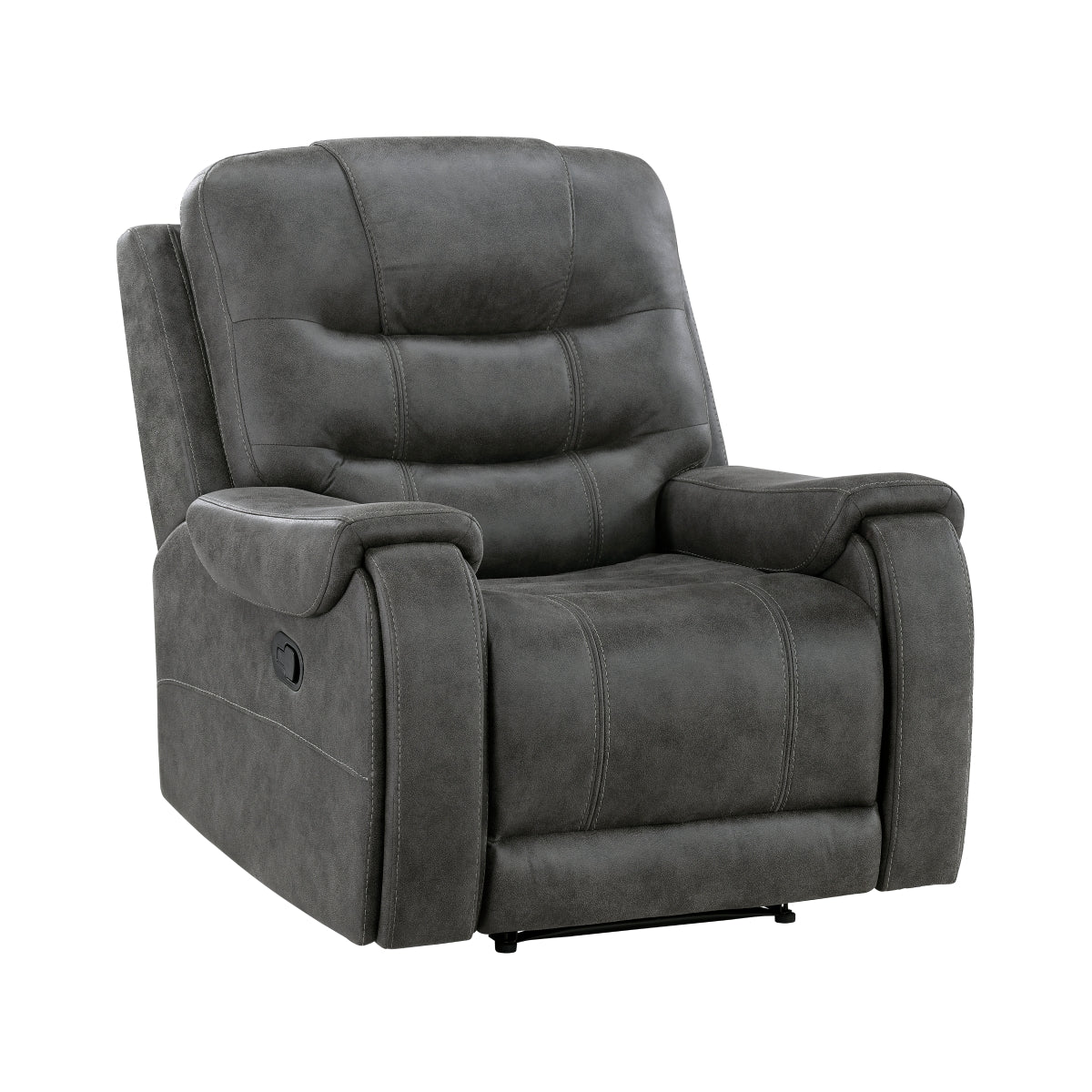 Oberon Reclining Chair - Dark gray