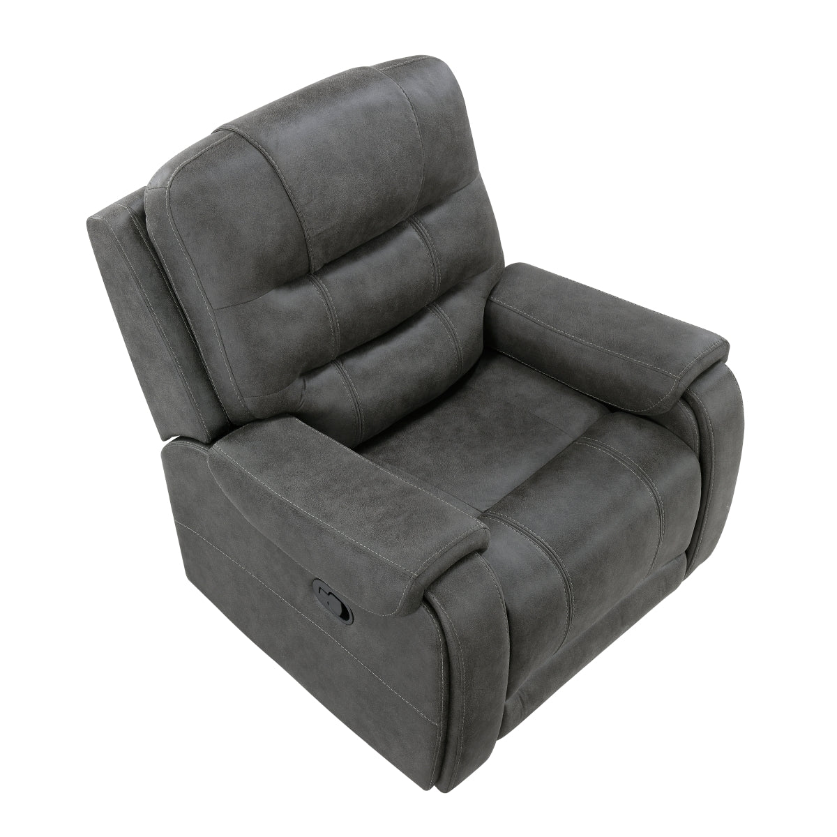 Oberon Reclining Chair - Dark gray