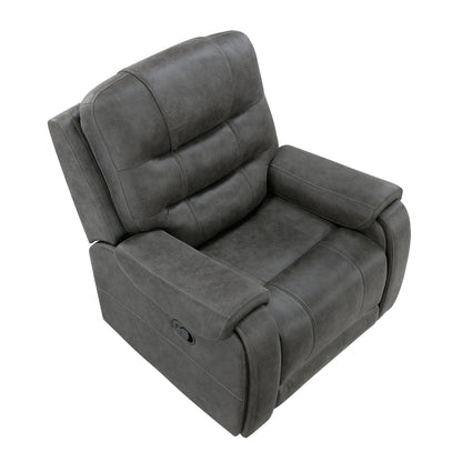 Oberon Reclining Chair - Dark gray