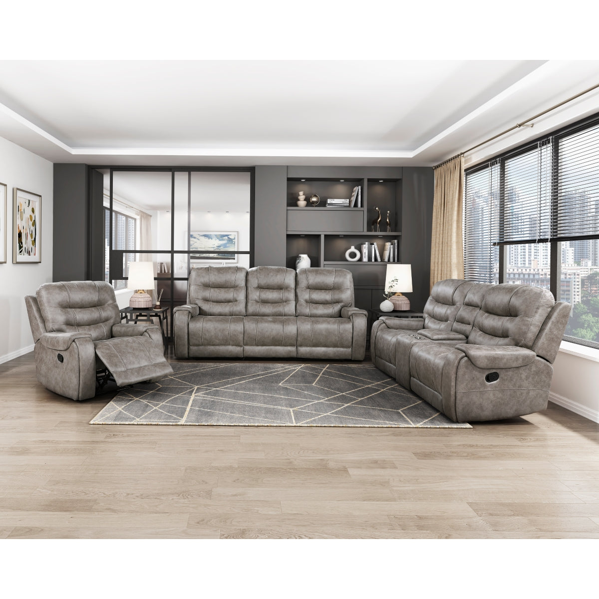 Oberon Double Reclining Sofa