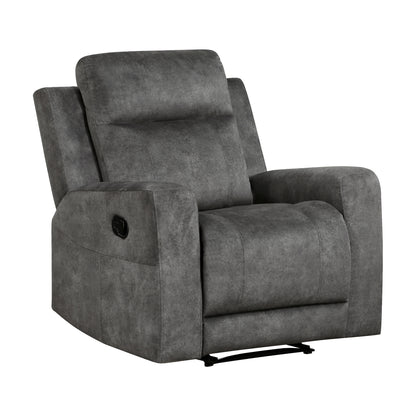 Muncie Reclining Chair - Brownish gray