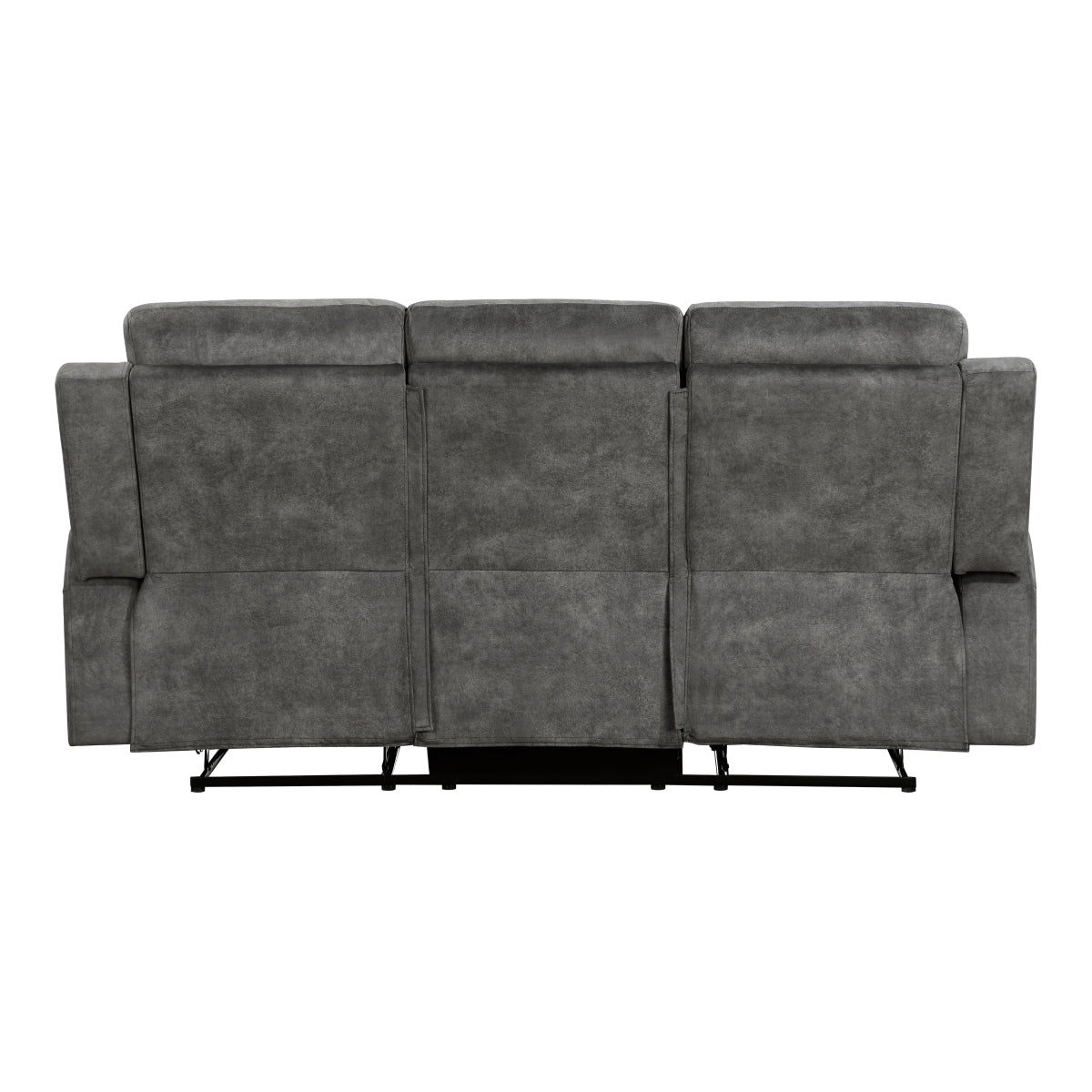 Muncie Double Reclining Sofa - Brownish gray