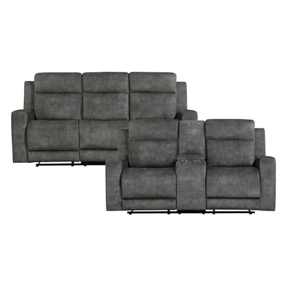 Muncie 2-Piece Living Room Set (Sofa and Love Seat)