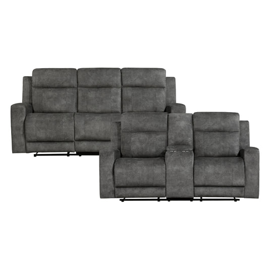 Muncie 2-Piece Living Room Set (Sofa and Love Seat)