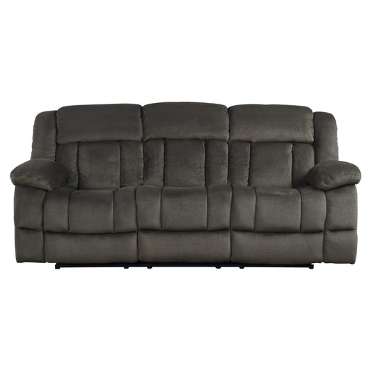 Laurelton Double Reclining Sofa - chocolate