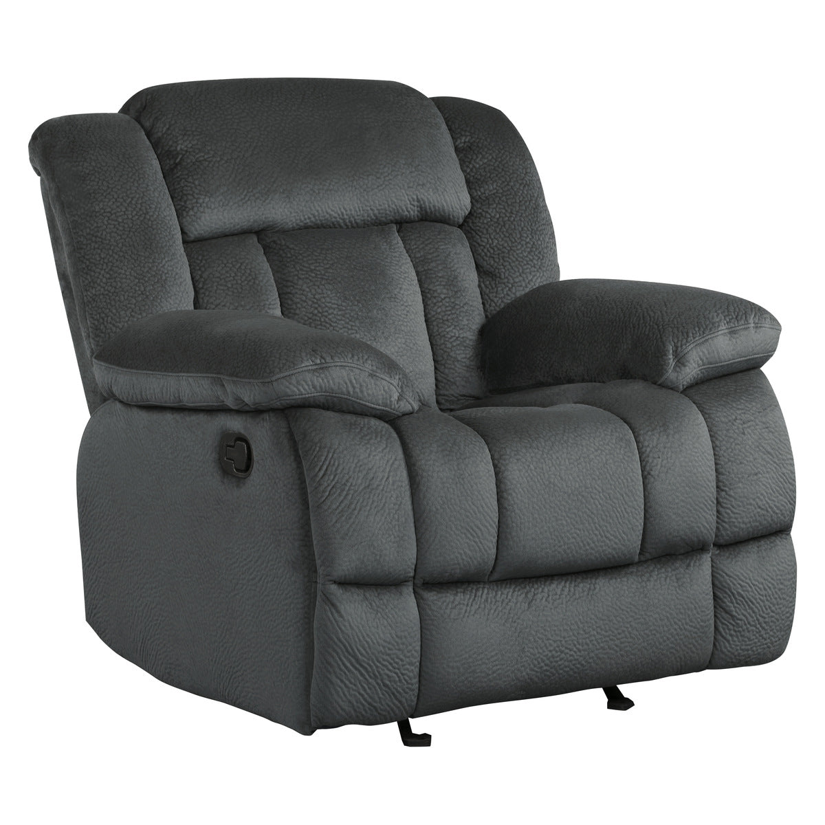 Laurelton Glider Reclining Chair - Charcoal