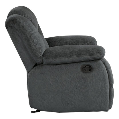 Laurelton Glider Reclining Chair - Charcoal