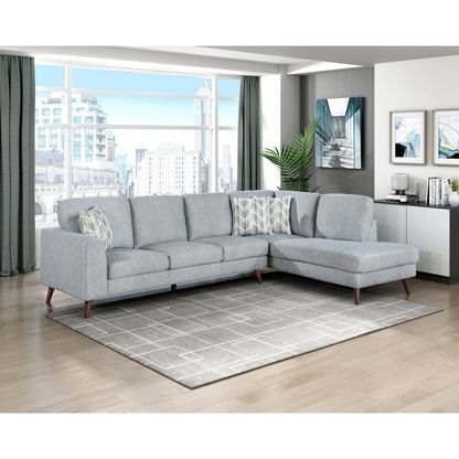 Broadway 2-Piece Sectional with Right Chaise