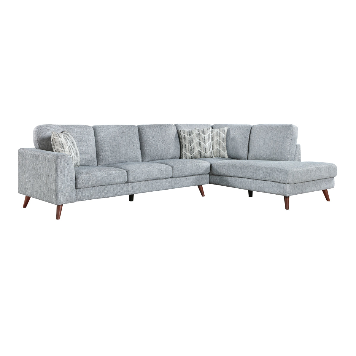 Broadway 2-Piece Sectional with Right Chaise