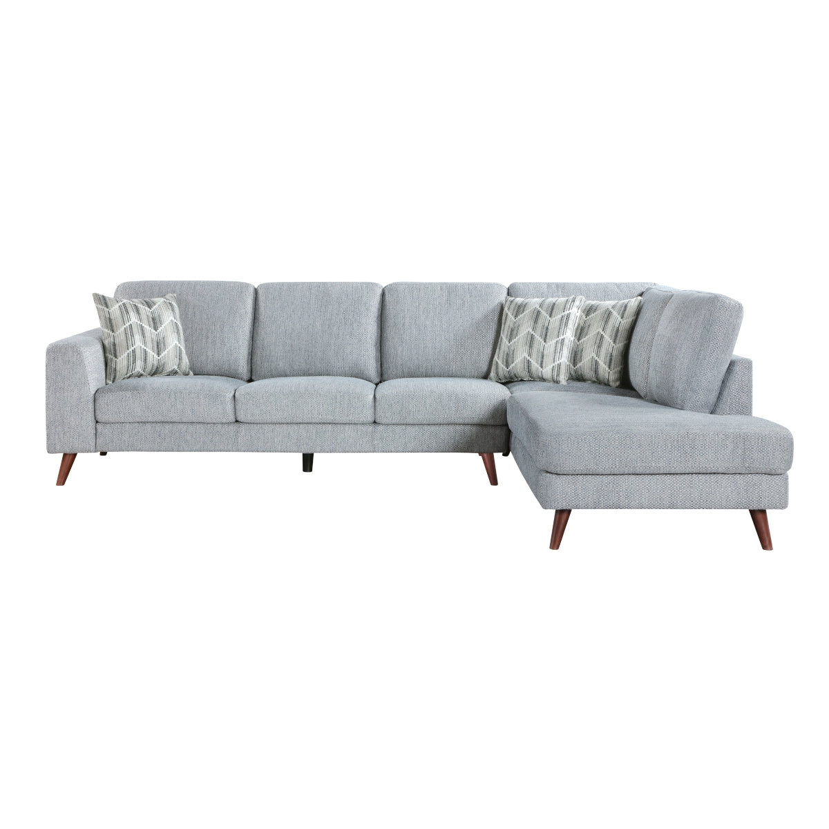Broadway 2-Piece Sectional with Right Chaise