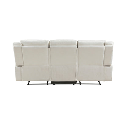 Dean Double Reclining Sofa - Beige