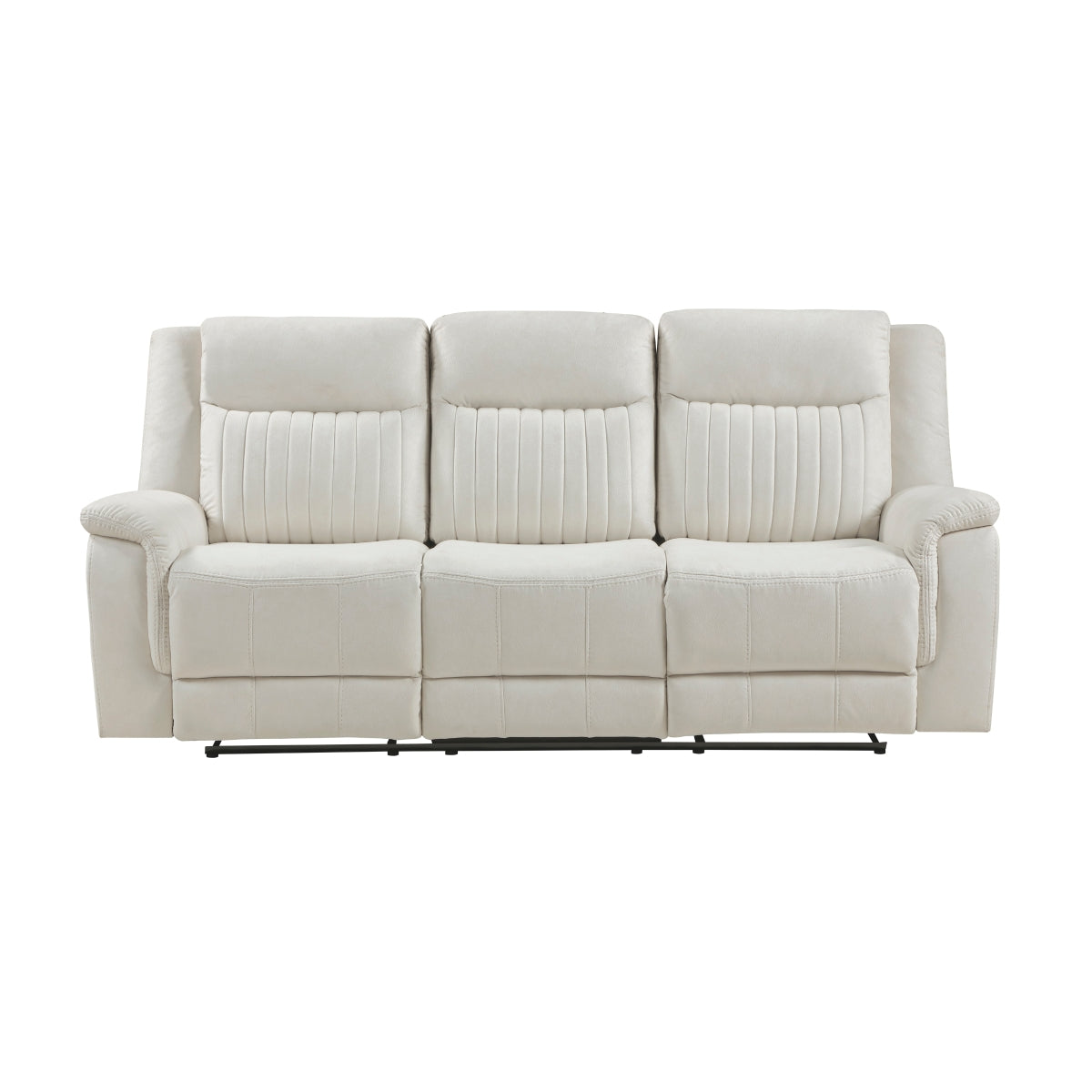 Dean Double Reclining Sofa - Beige
