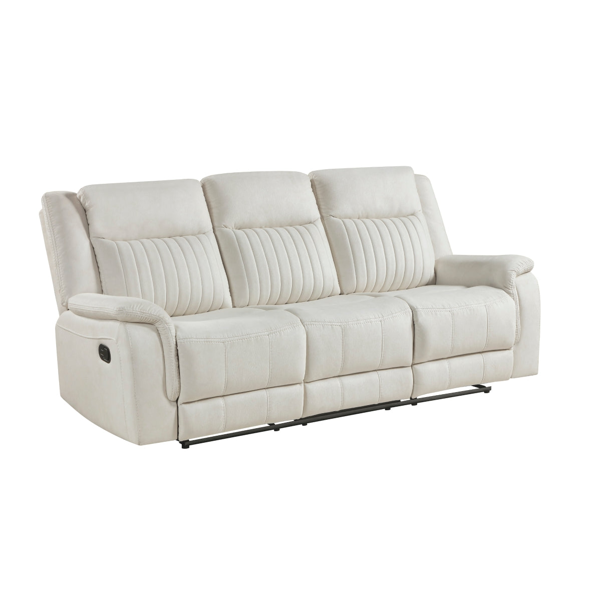 Dean Double Reclining Sofa - Beige