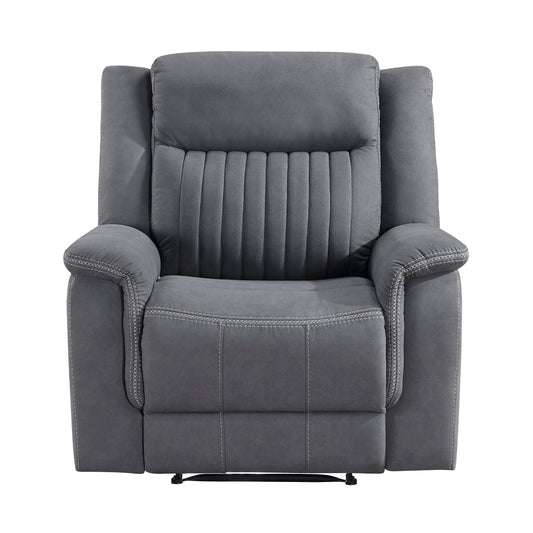 Dean Reclining Chair - Gray
