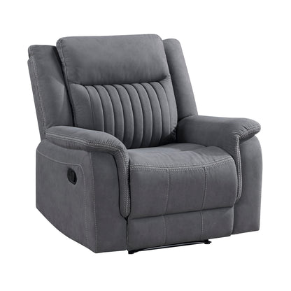 Dean Reclining Chair - Gray