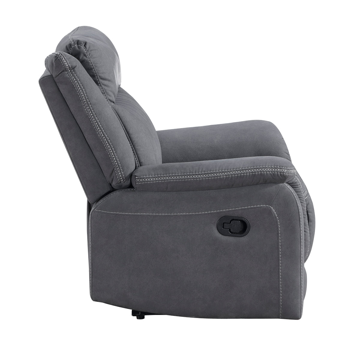 Dean Reclining Chair - Gray