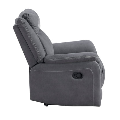 Dean Reclining Chair - Gray