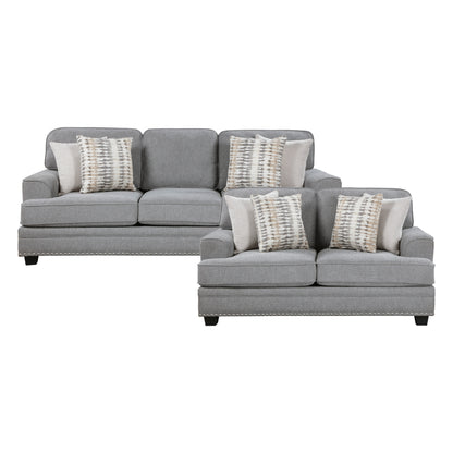 Bradford 2-Piece Living Room Set (Sofa and Love Seat)