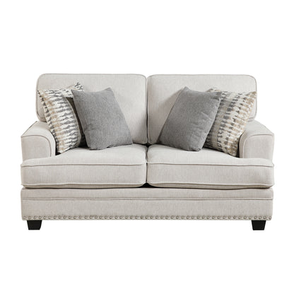 Bradford 2-Piece Living Room Set (Sofa and Love Seat)