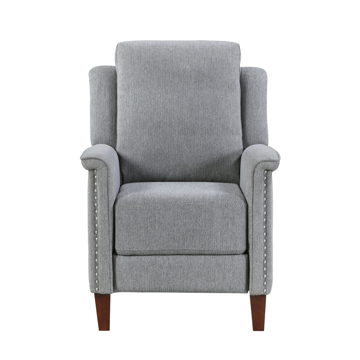 Lansing Push Back Reclining Chair - Gray