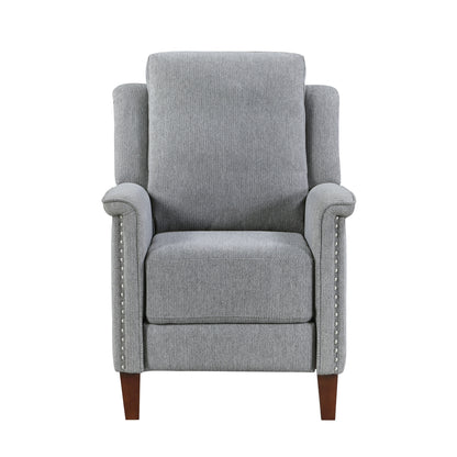 Lansing Push Back Reclining Chair - Gray
