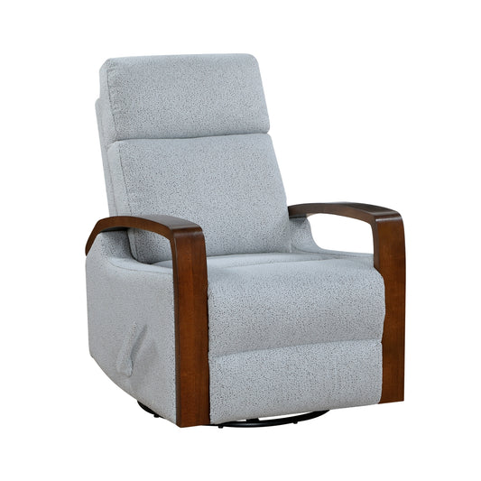 Margerie Swivel Glider Reclining Chair - Gray