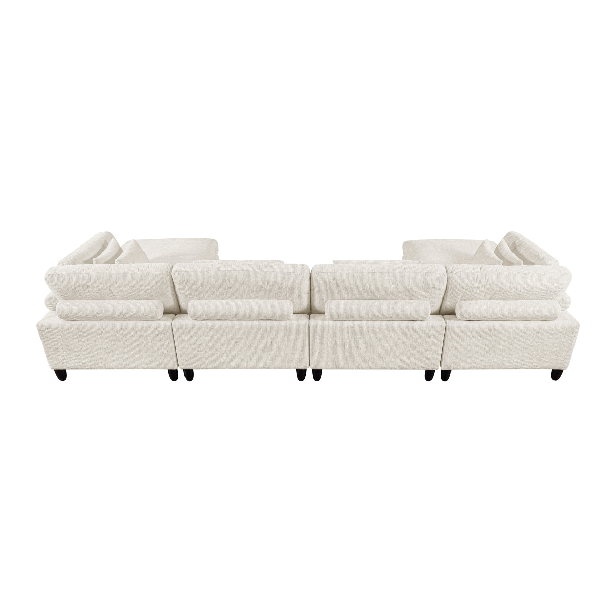 Robstown 6-Piece Modular Sectional with Ottomans