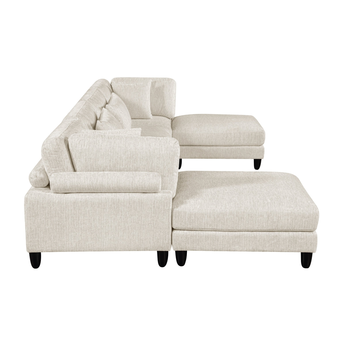 Robstown 6-Piece Modular Sectional with Ottomans