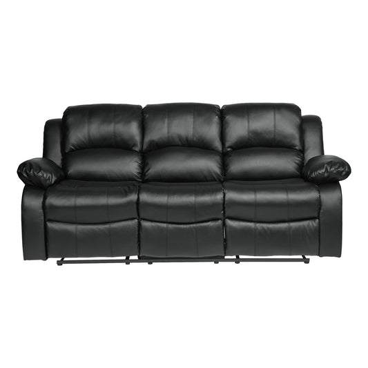 Cranley Double Reclining Sofa - Black