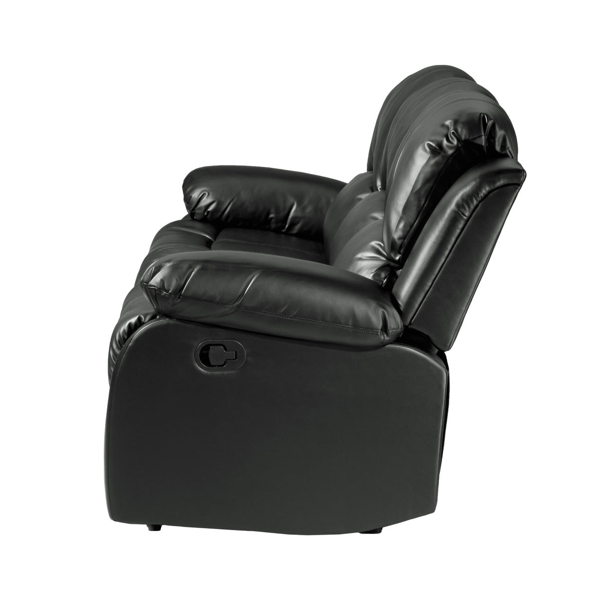 Cranley Double Reclining Sofa - Black