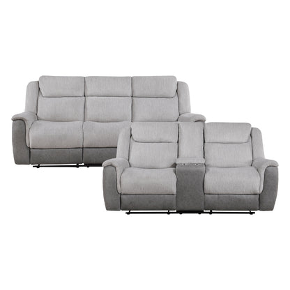 Harriette 2-Piece Living Room Set (Sofa and Love Seat)