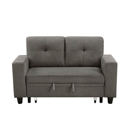 Robinson Love Seat with Pull-out Bed, Shelves and Charging Ports